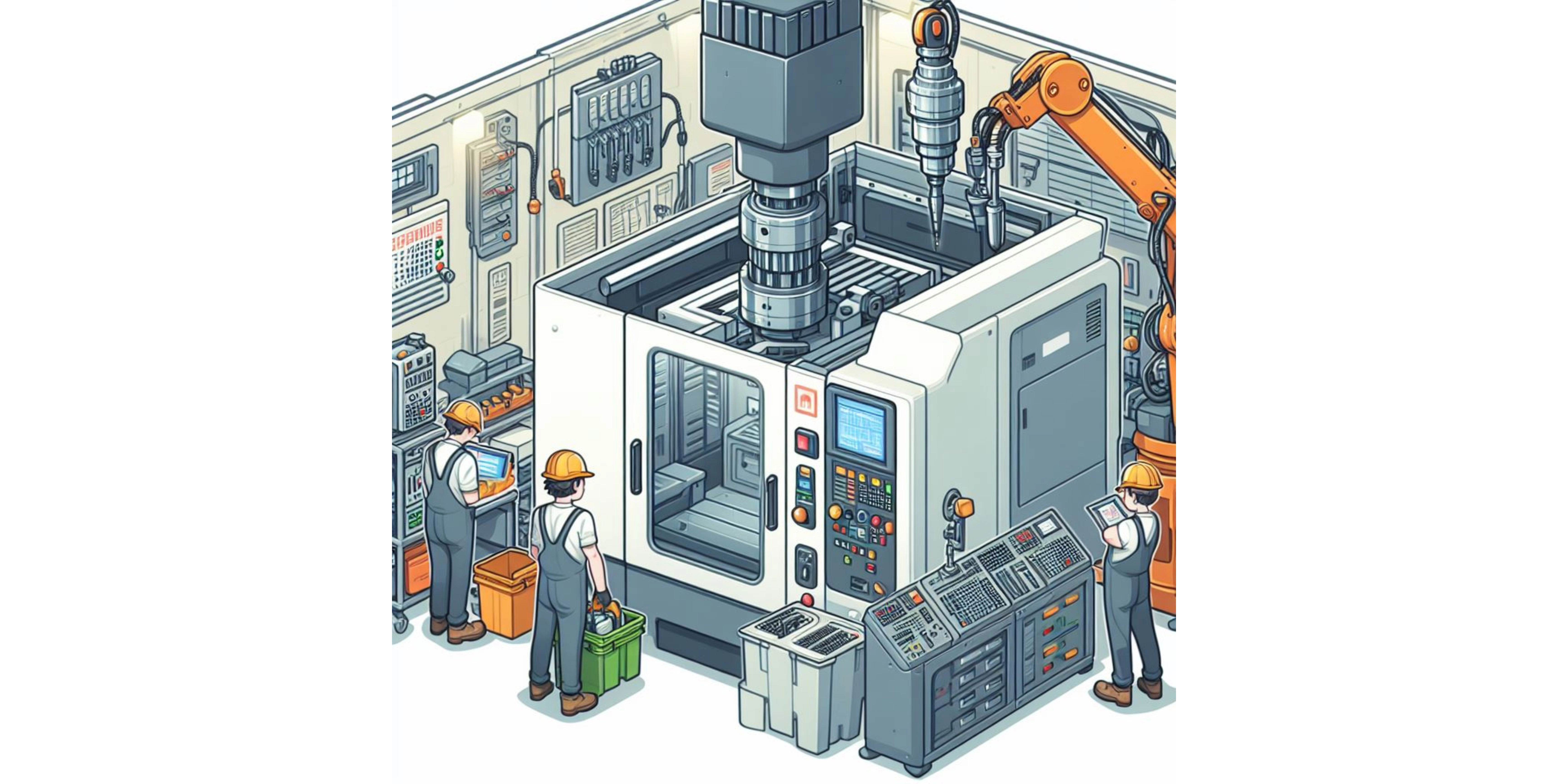 What are the types of Industrial Machines?